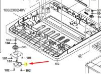 Мотор сканера Kyocera M2040dn/M2135dn (тех.упак) /302R794380