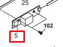 Плата инвертора TASkalfa 180 (тех.упак) PARTS LAMP INVERTER SP /302KK94410