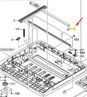 Шлейф сканера Kyocera M2040DN/2635DN/3123DN (тех.уп) / 302S046020