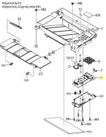 Деталь Kyocera P2235DN (Тех.упаковка) /302RX94030 PARTS PWB P PANEL ASSY SP