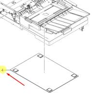 Деталь автоподатчика TaskAlfa 356ci (Тех.упак) / 303LJ94070  PARTS PLATE ORIGINAL SP
