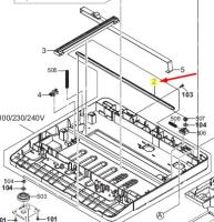 Деталь блока сканера Kyocera M2040/ P2235DN (Тех.упак) / 302S017340