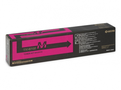 Тонер-картридж TK-8705M 30 000 стр Magenta для TASKalfa 6550ci/7550ci