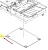 Деталь автоподатчика TaskAlfa 356ci (Тех.упак) / 303LJ94070  PARTS PLATE ORIGINAL SP